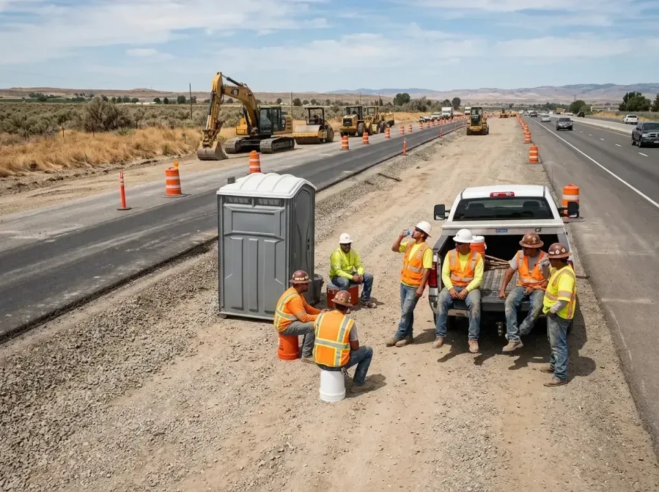 highway-road-construction-crew-007 — frequently asked questions, Porta Potty and Restroom Rentals in Grantville, GA